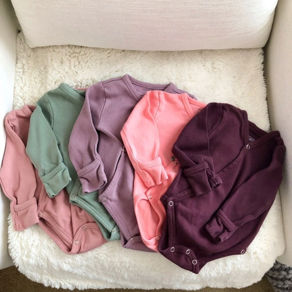 SOLD! L’ovedbaby L/S Kimono Bodysuit Bundle